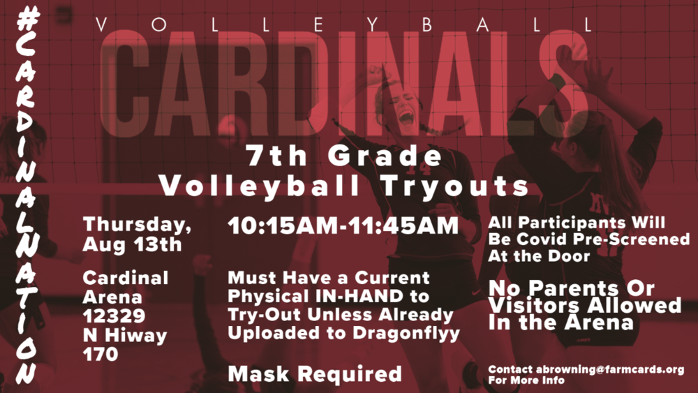 Volleyball Tryouts