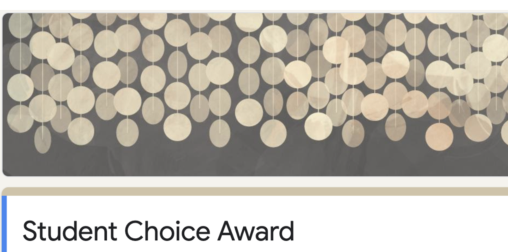 Student Choice Award