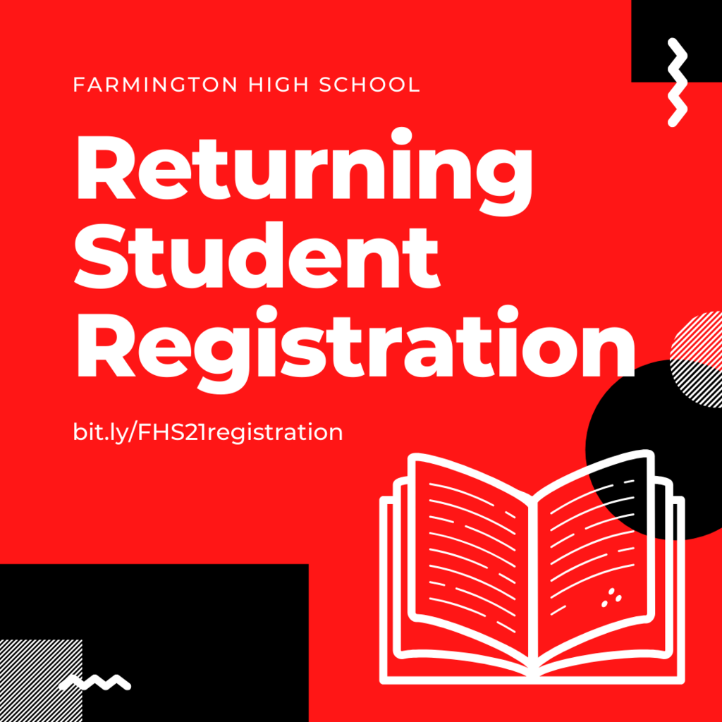 graphic returning student registration