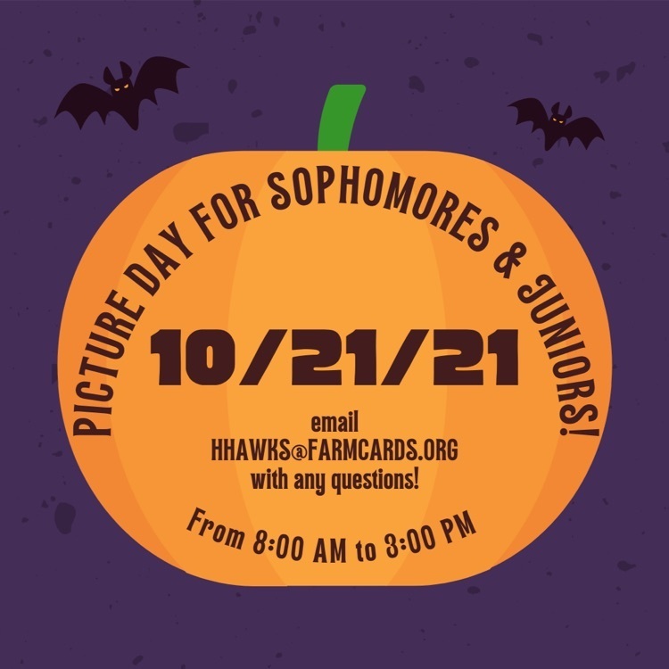 graphic - picture day on 10/21 from 8am to 3pm