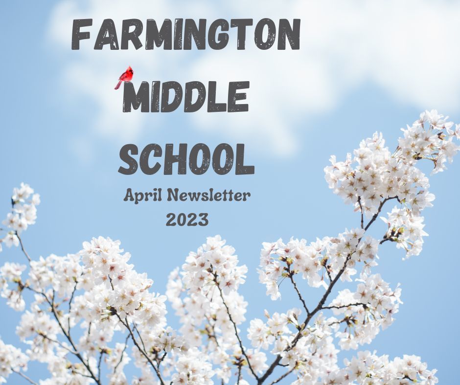 April Newsletter cover at FMS.