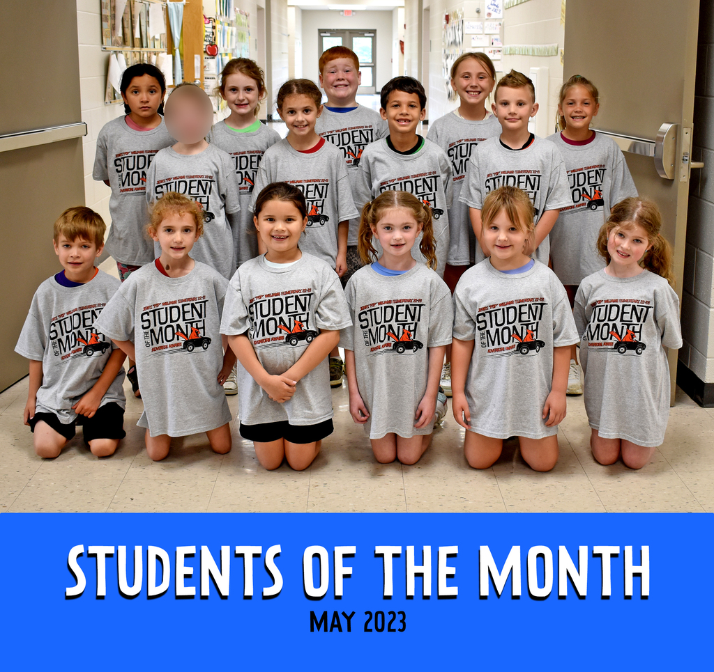 JPW Students of the Month for May