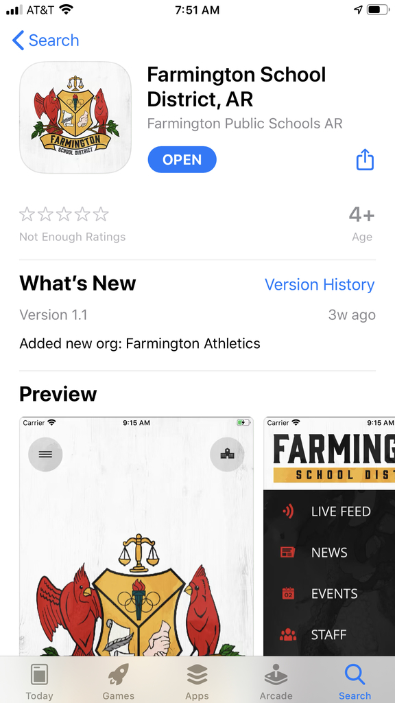 Farmington App